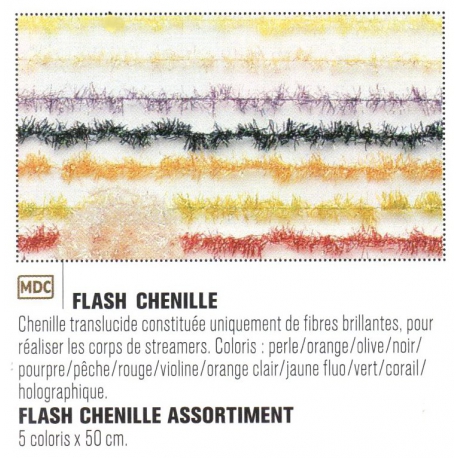 FLASH CHENILLE JMC / FLASH CHENILLE ASSORTIMENT JMC