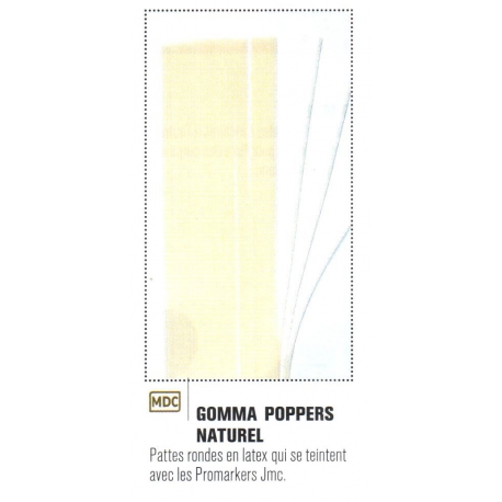 GOMMA POPPERS NATUREL JMC