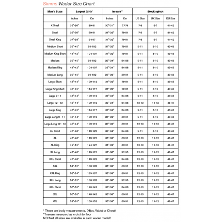 SIMM'S G4Z STOCKINGFOOT  SLATE