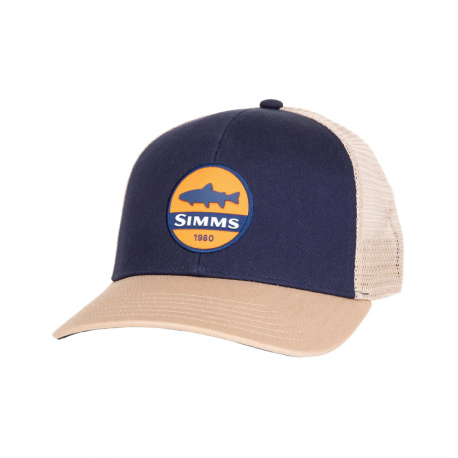 SIMM'S CASQUETTE TROUT PATCH TRUCKER