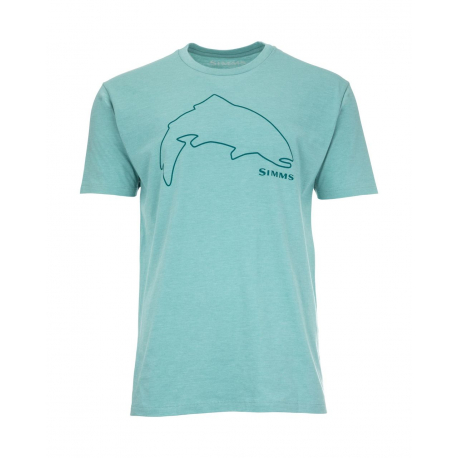 SIMM'S TROUT OUTLINE T-SHIRT